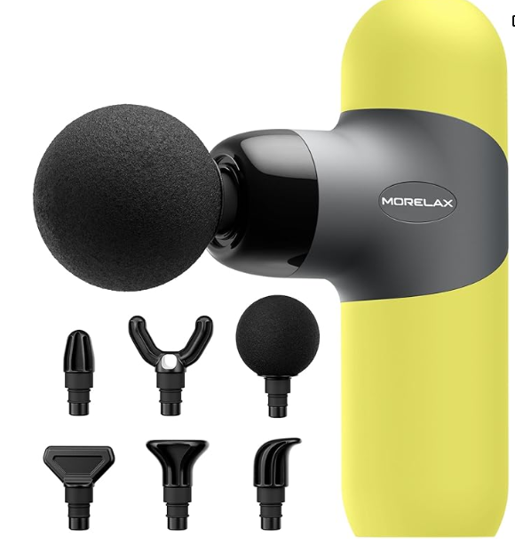 Mini Massage Gun Deep Tissue,Portable Percussion Muscle Massager for Whole Body Back Pain Relief,Electric Handheld Sport Massager