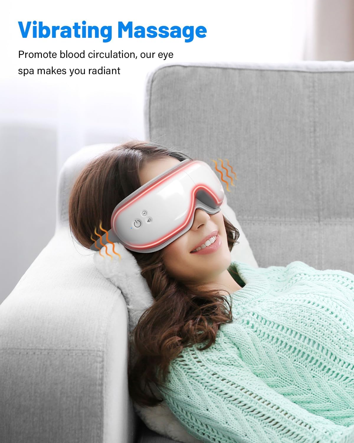 Eye Massager with Heat, Birthday Christmas Gifts for Women, FSA HSA Ey Morelax Eye Massager with Heat, Birthday Christmas Gifts for Women, FSA HSA Ey Morelax