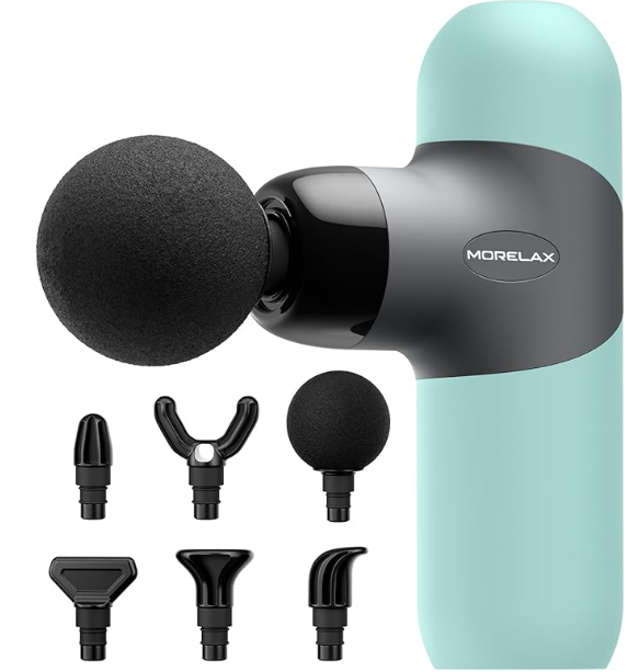 Mini Massage Gun Deep Tissue,Portable Percussion Muscle Massager for Whole Body Back Pain Relief,Electric Handheld Sport Massager