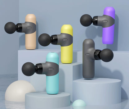 Mini Massage Gun Deep Tissue,Portable Percussion Muscle Massager for Whole Body Back Pain Relief,Electric Handheld Sport Massager